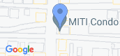 Map View of MITI Condo Ladprao-Wanghin