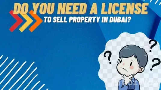A license to sell property in Dubai