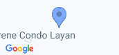 地图概览 of Serene Condo Layan