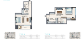 Unit Floor Plans of La Riviera Azure