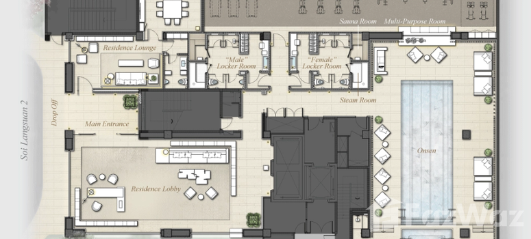 Master Plan of บ้าน สินธร - Photo 1