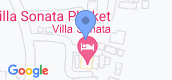 地图概览 of Villa Sonata Phuket