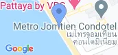 Vista del mapa of Metro Jomtien Condotel