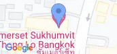 Vista del mapa of Somerset Sukhumvit Thonglor Bangkok