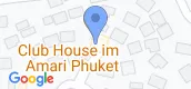 Vista del mapa of Amari Residences Phuket