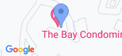 Map View of The Bay Condominium