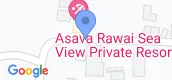 地图概览 of Asava Rawai Sea View Private Resort