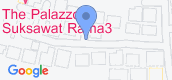 Map View of The Palazzo Rama 3 - Suksawat