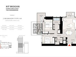 2 Schlafzimmer Appartement zu verkaufen im St Regis The Residences, 