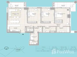 3 спален Квартира на продажу в Bluewaters Bay, Bluewaters Residences