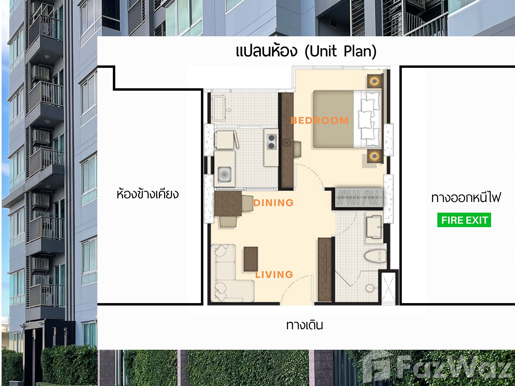 For sale 1 Beds condo in Phasi Charoen, Bangkok