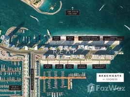 3 спален Квартира на продажу в Beachgate by Address, EMAAR Beachfront