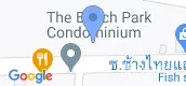 Map View of The Beach Park Condominium