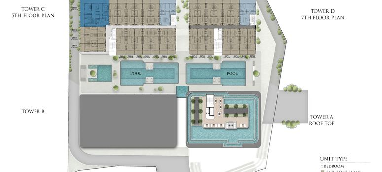 Master Plan of เอเวอร์ ไพรม์ เรสซิเดนซ์ กะรน - Photo 13