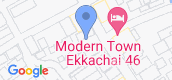 지도 보기입니다. of Modern Town Ekachai 46