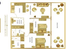 2 Habitación Apartamento en venta en Vincitore Volare, Central Towers