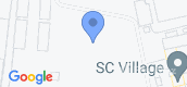 Vista del mapa of SC Hill Village Pluak Daeng-Wang Khayaeng