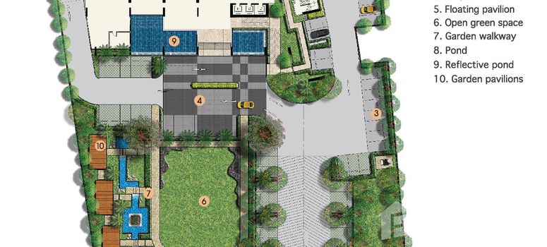 Master Plan of Menam Residences Condominium - Photo 1