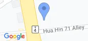 Vista del mapa of InterContinental Residences Hua Hin