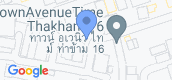 Vista del mapa of Town Avenue Time Thakham 16