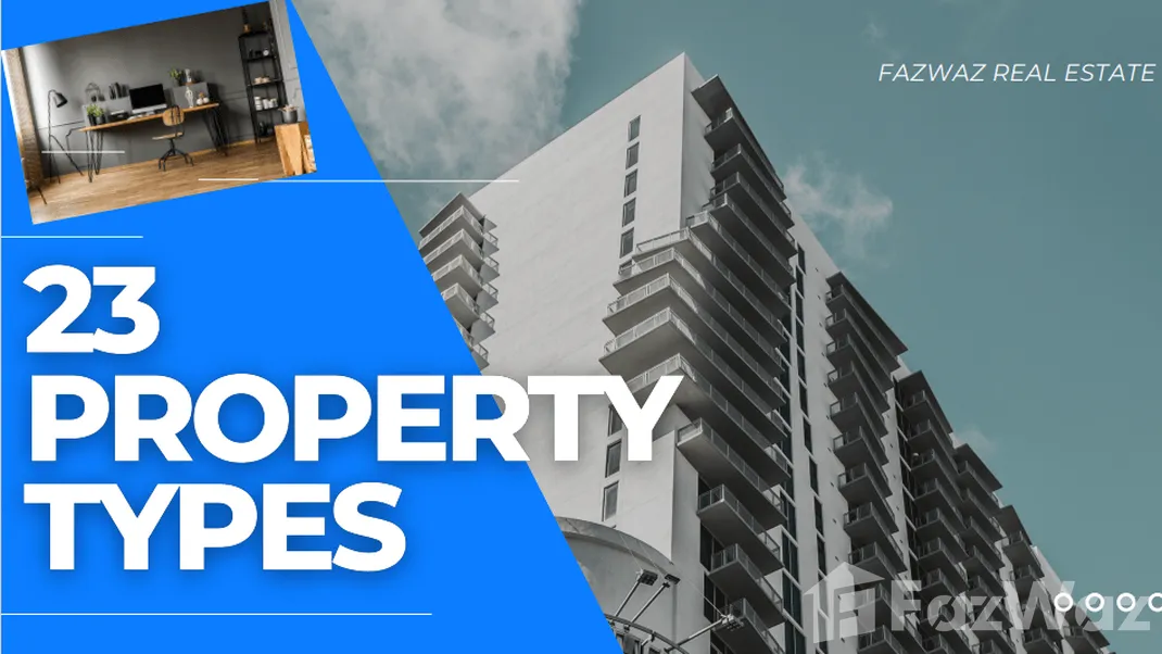 23 Property Type graphic by FazWaz