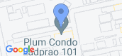 Map View of Plum Condo Ladprao 101