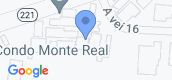 지도 보기입니다. of Condo Monte Real