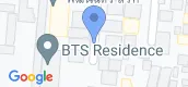 지도 보기입니다. of BTS Residence