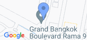 Vista del mapa of Grand Bangkok Boulevard Rama 9