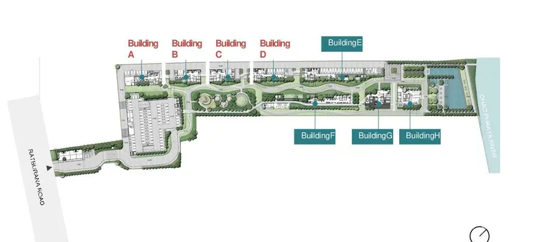 Master Plan of นิว ริเวอร์เรสต์ ราษฎร์บูรณะ - Photo 1