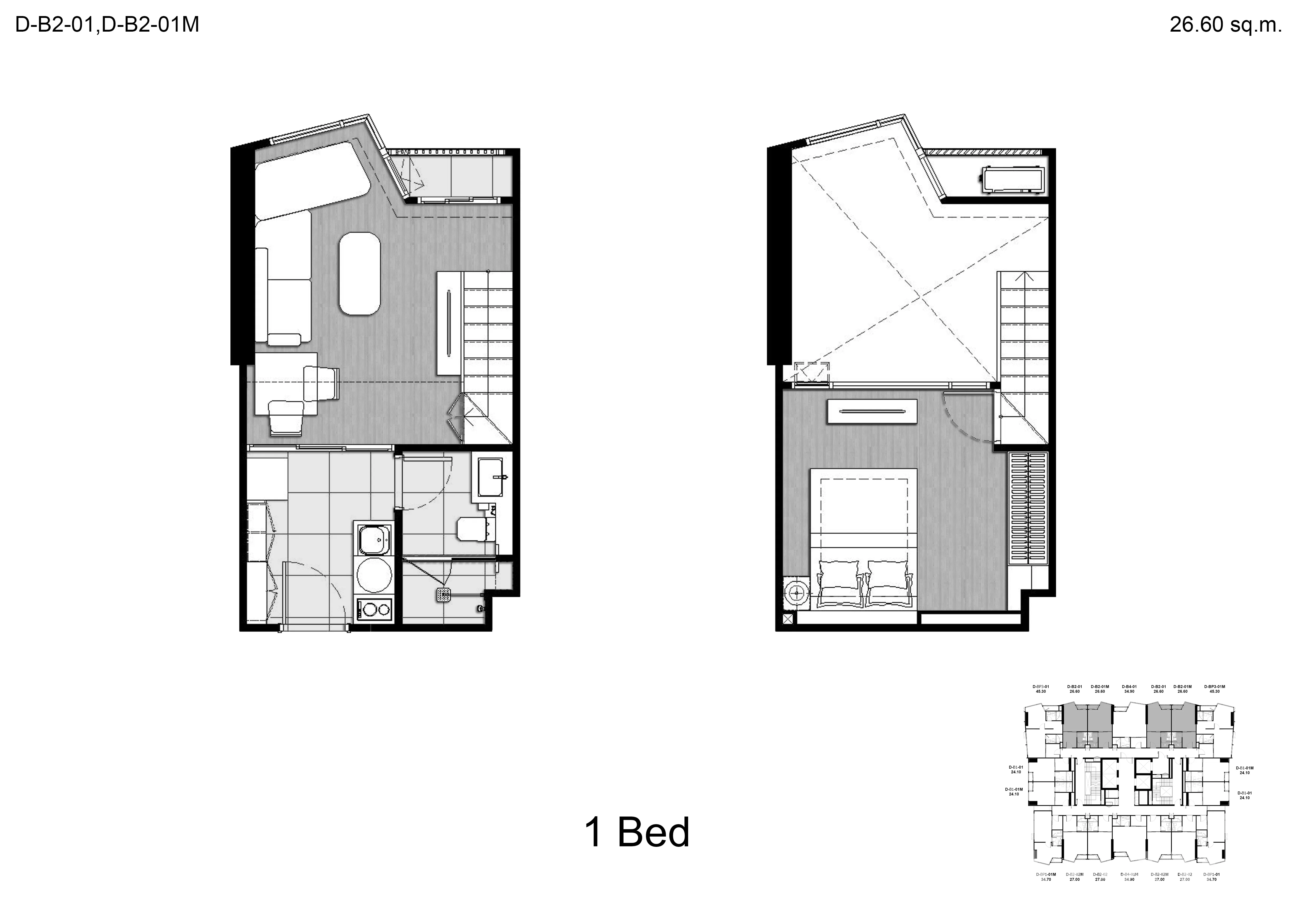 For sale 1 Beds condo in Khlong Toei, Bangkok