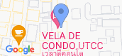 地图概览 of Vela De Condo UTCC - Vipawadee 2