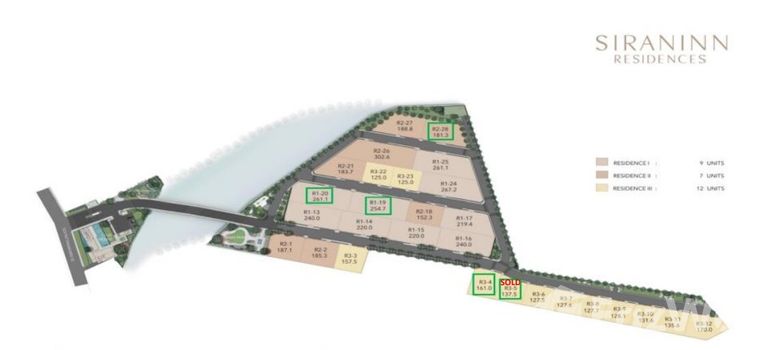 Master Plan of Siraninn Residences - Photo 1