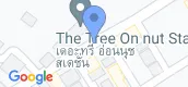 지도 보기입니다. of The Tree Onnut Station