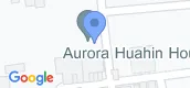 지도 보기입니다. of Aurora Huahin House