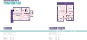 Plans d'étage des unités of Catch Residences, JVC By IGO