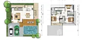 Plans d'étage des unités of Zensiri Midtown Villas