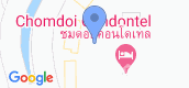 地图概览 of Chom Doi Condominium