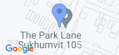 Map View of The Park Lane Sukhumvit - Bearing 