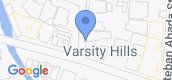 Map View of Varsity Hills Subdivision
