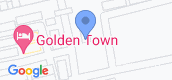 Vista del mapa of Golden Town Vibhavadi-Rangsit
