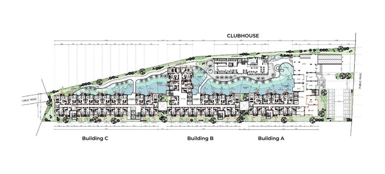 Master Plan of เดอะ ริเวียร่า เบเวอร์ลี่ ฮิลส์ เรสซิเดนซ์ - Photo 1