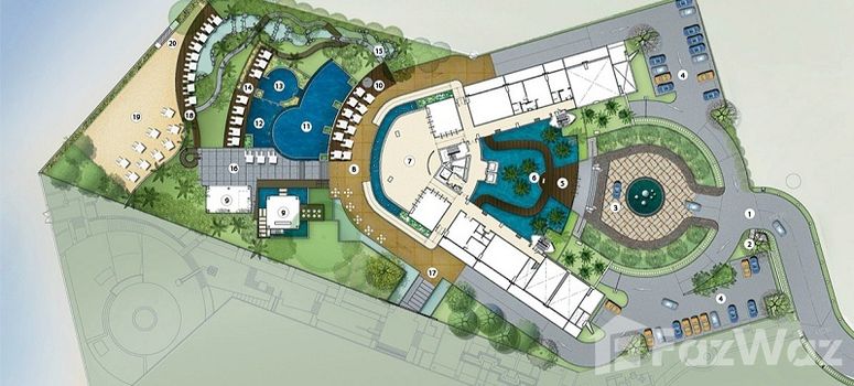 Master Plan of เดอะ โคฟ พัทยา - Photo 1