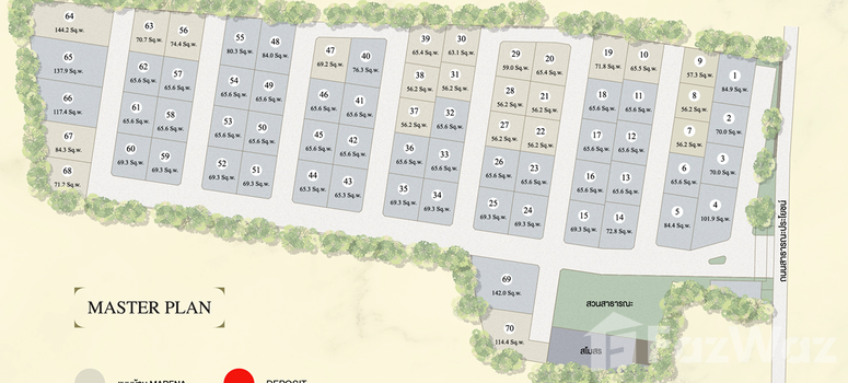 Master Plan of เดอะ ปาล์ม พัทยา ชัยพรวิถี 25 - Photo 1
