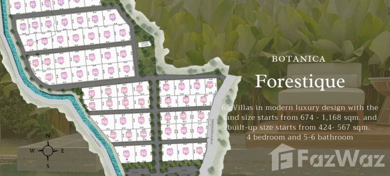Master Plan of Botanica Forestique - Photo 1