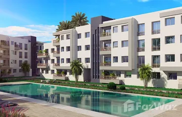 Palm Garden: appartement de 71m² VUE PISCINE! in Bouskoura, 그랜드 카사 블랑카