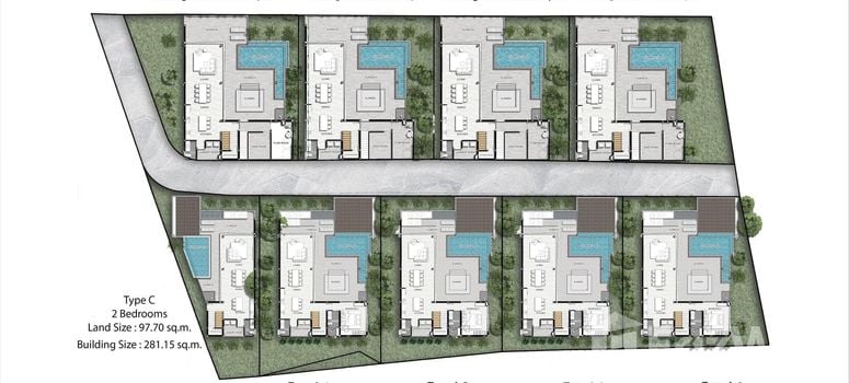 Master Plan of Almafi Luxury Villas - Photo 1