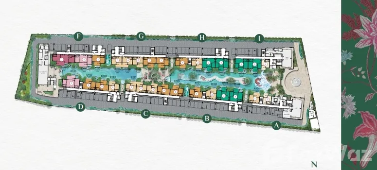 Master Plan of เดอะ ไตเติ้ล อโดรา ราไวย์ - Photo 1
