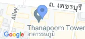 Map View of Thanapoom Tower