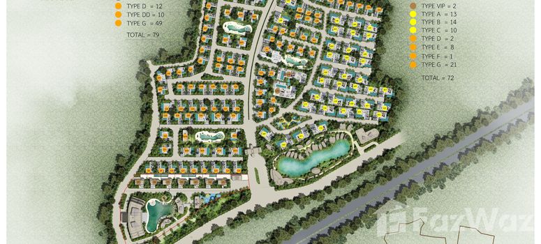 Master Plan of กลอรี่ วิลเลจ พัทยา - Photo 1